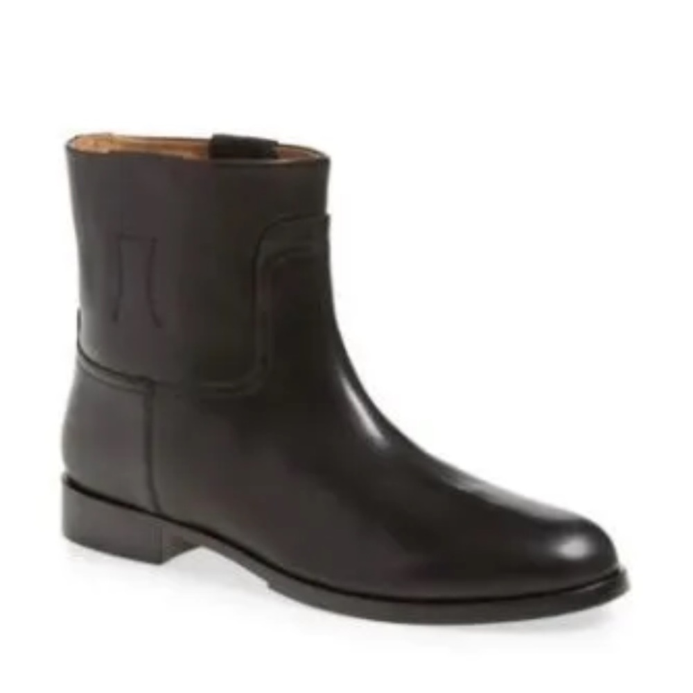 Rag & Bone Black Holly Leather Boots 38 1/2 - Picture 2 of 7